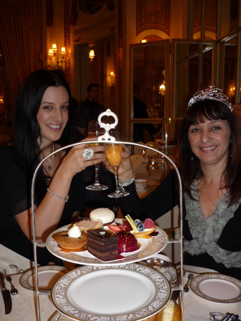 Champagne high tea at The Ritz