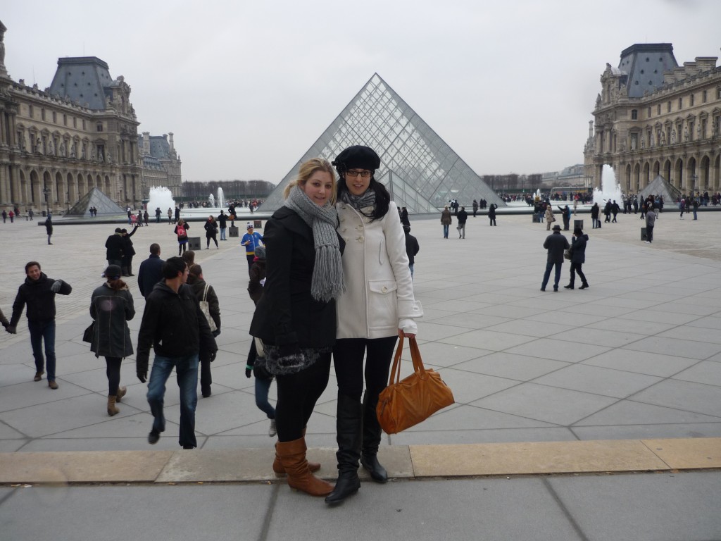 Outside The Louvre