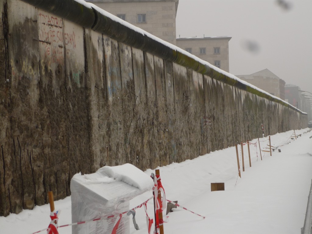 the Berlin Wall memorial