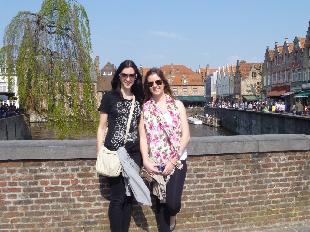 Rozenhoedkaai - the most photographed spot in Bruges and one of many canals running through the city