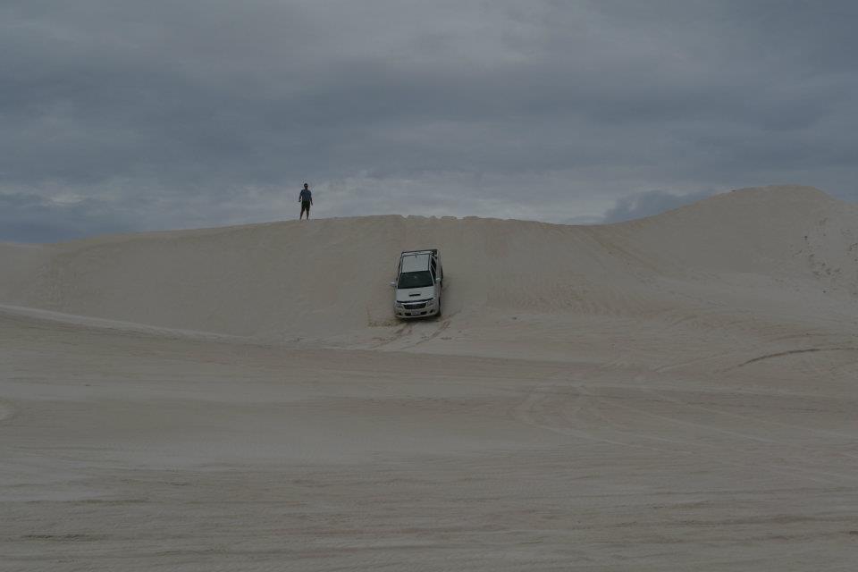 Sand dunes in Lancelin