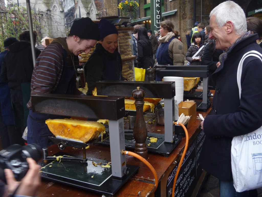 Raclette at Borough Food Market