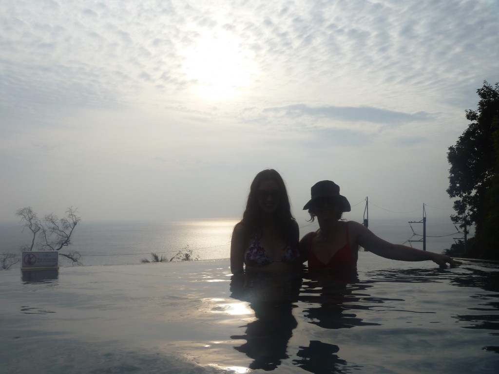 Infinity pool at Kalima Resort & Spa