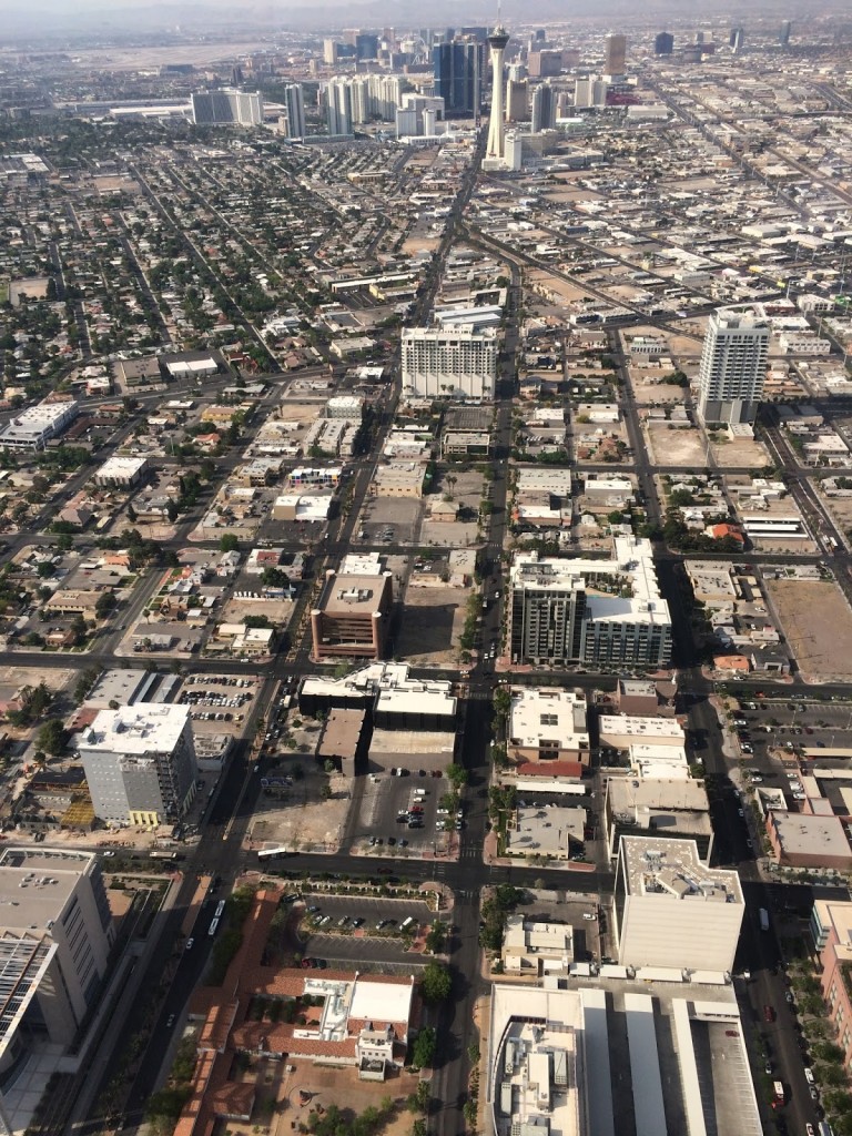 Las Vegas Strip from above