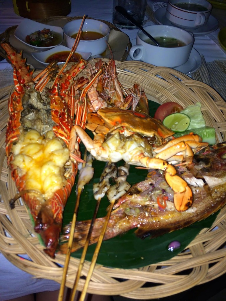 Dinner in Jimbaran Bay