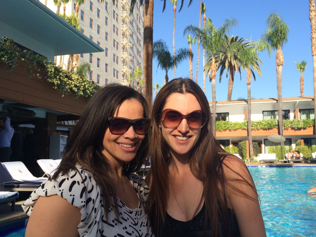 Poolside at Hollywood Roosevelt