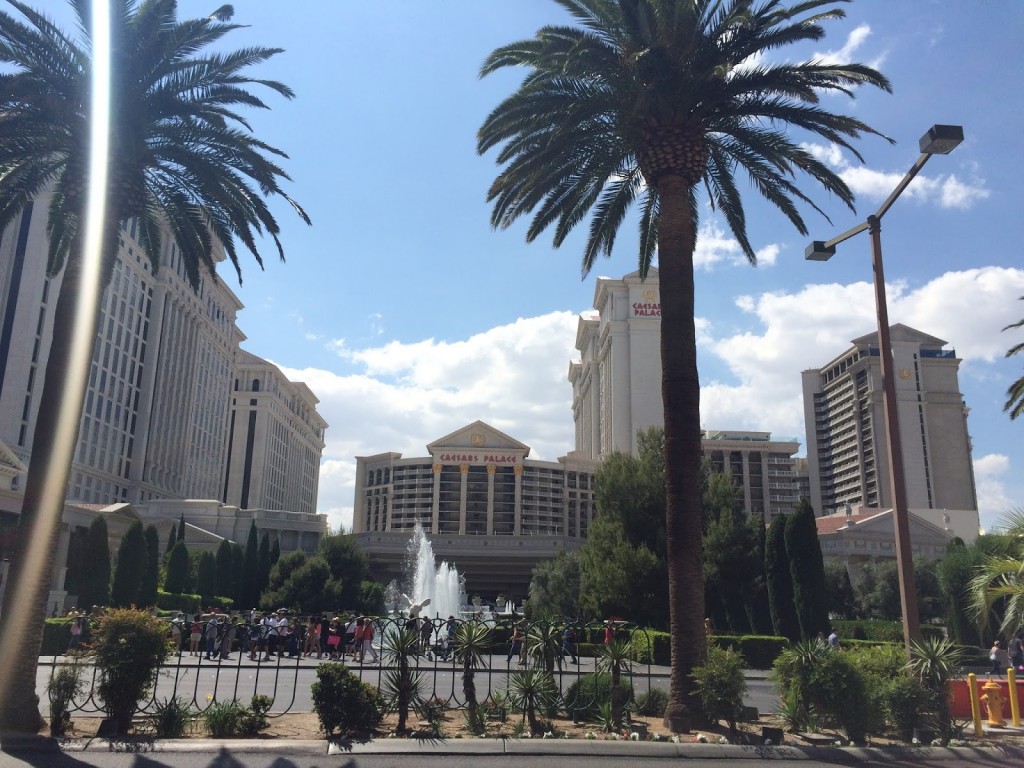 Caesars Palace from the strip