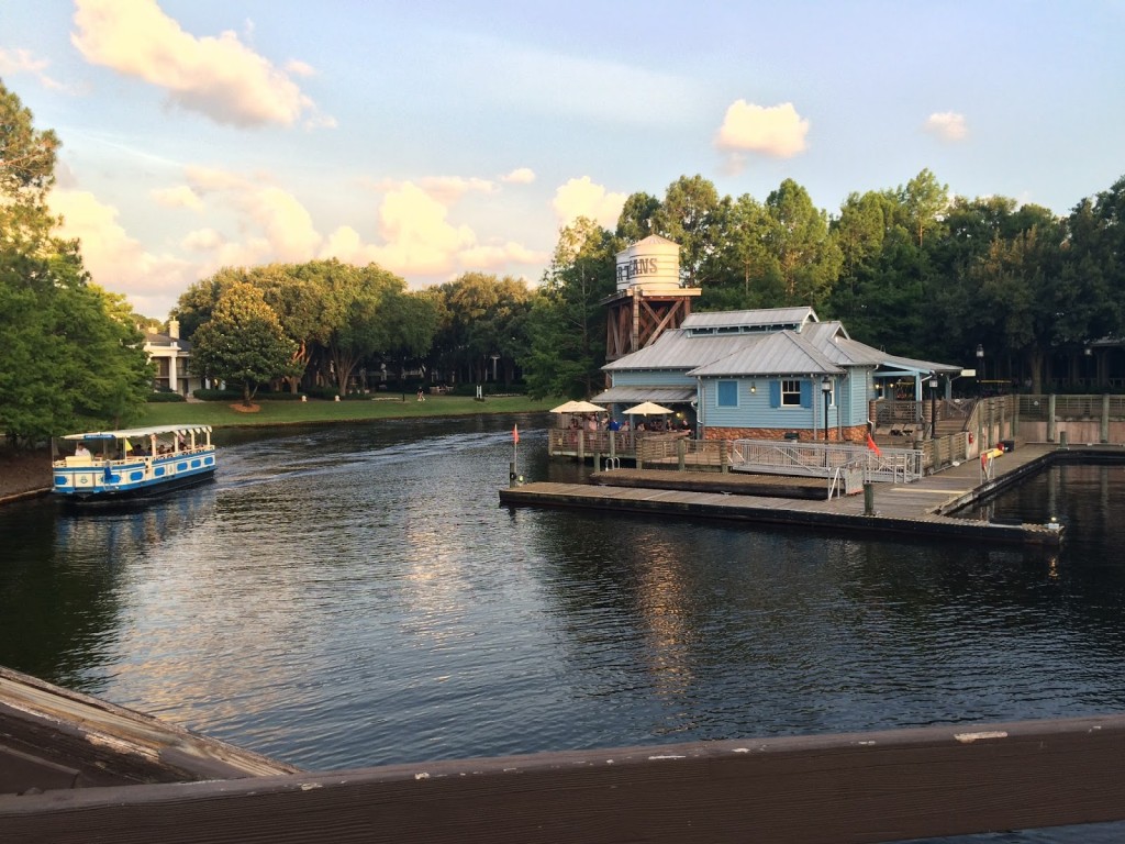 Ferry to Downtown Disney from our resort