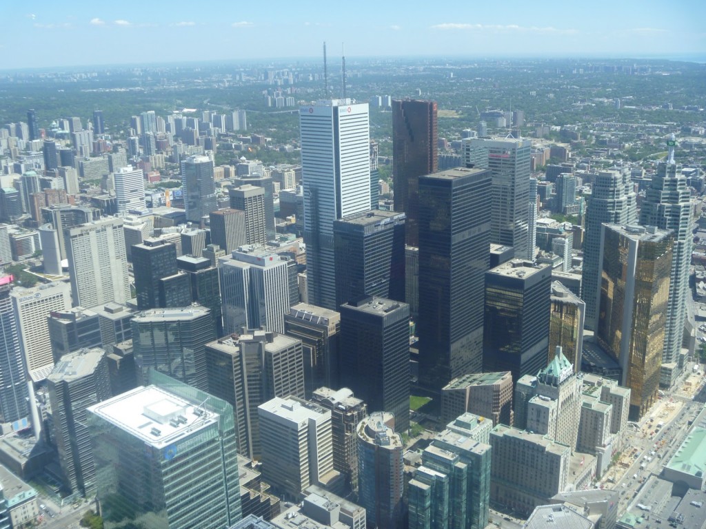 Toronto from above