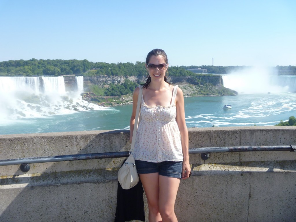 Niagara Falls - America (left) & Canada (right)