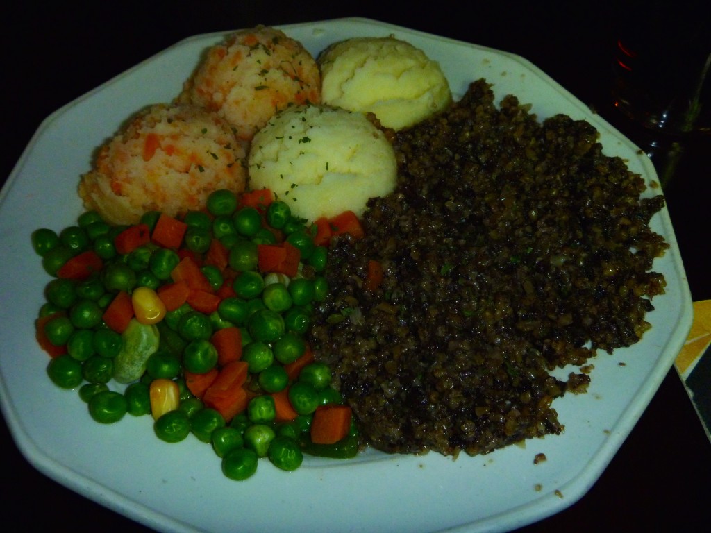 Traditional Scottish haggis