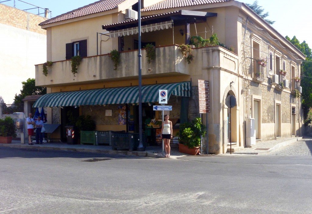 The family home in Roccella